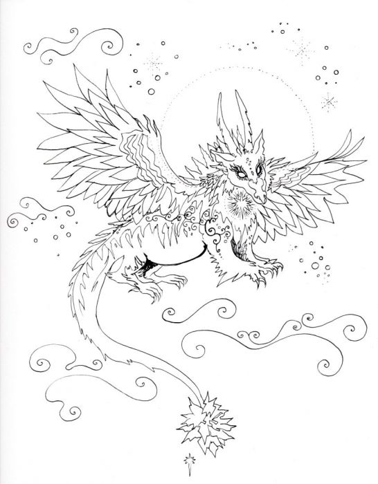Dragon of Ice and Stars by Kathy Nutt
